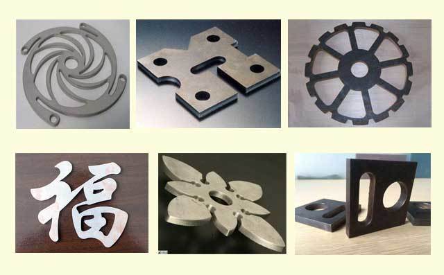 龍門式等離子數(shù)控切割機切割樣件