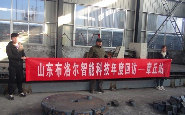 濟(jì)南地區(qū)客戶(hù)第三次采購(gòu)龍門(mén)切割機(jī)