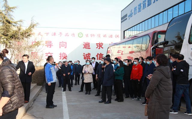 “對標先進學驚艷，觀摩交流促提升”活動，百強工業(yè)企業(yè)負責人到布洛爾公司視察